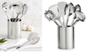 Martha Stewart Collection 7-Pc. Stainless Steel Utensil Set, Created for Macy's 